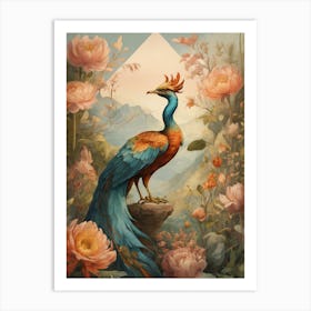 Peacock 2 Art Print