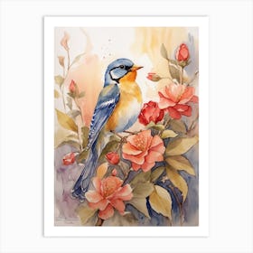 Blue Tit Art Print