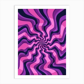 Psychedelic Spiral Art Print