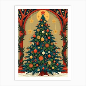 Christmas Tree Art Print