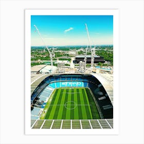 Etihad Stadium Art Print