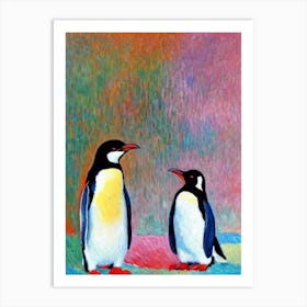 Emperor Penguin II Matisse Inspired Art Print