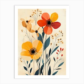 Poppies 77 Art Print