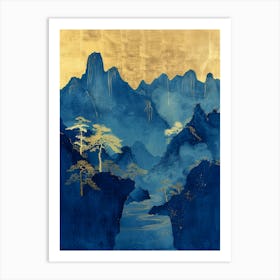 Chinese Mountains 68 Art Print