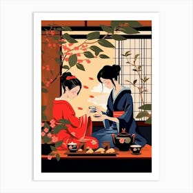 Tea Ceremony Japanese Style 10 Art Print