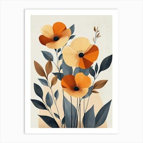 Poppies Canvas Print 22 Art Print