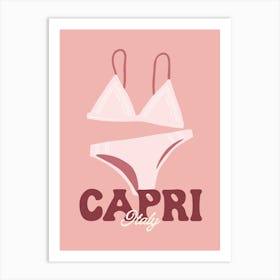 Capri Italy Art Print