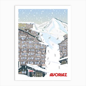 Avoriaz Art Print