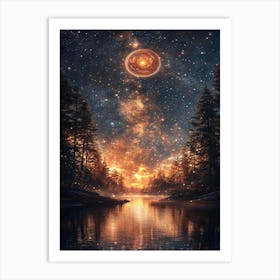 Starry Sky 18 Art Print