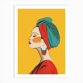 Woman With A Turban 1 Art Print