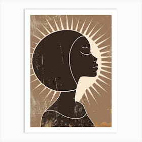 Portrait Of A Woman 224 Art Print