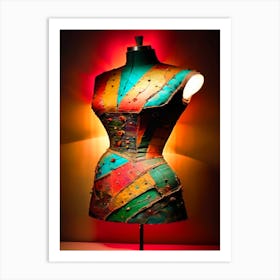 Dressmaker Form 2 Art Print