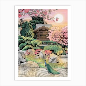 Kew Gardens Japanese Gateway Art Print