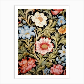 William Morris Floral Art Print