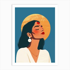 Indian Woman 6 Art Print