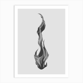 Flame Art Print