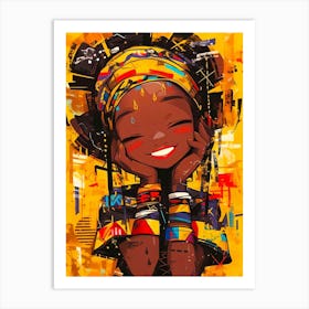 African Girl 2 Art Print