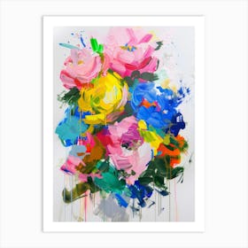 'Flowers' 3 Art Print
