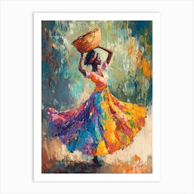 African Dancer 1 Art Print