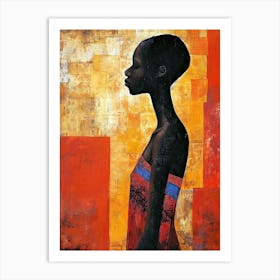 Mari|The African Woman Series Art Print