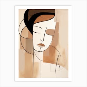 Abstract Woman 2 Art Print