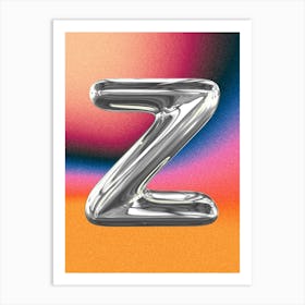 Chrome Z Poster Art Print