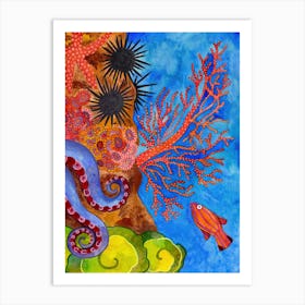 Corals Art Print