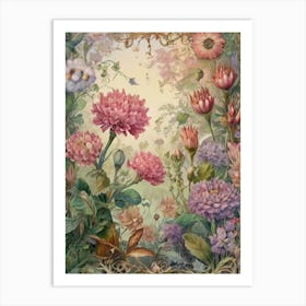 Chrysanthemums Art Print