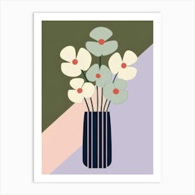 Flowers In A Vase 18 Art Print