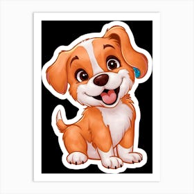 Cute Puppy 2 Art Print