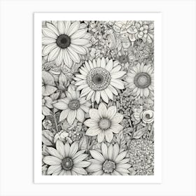 Sunflowers 5 Art Print