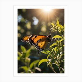 Monarch Butterfly Art Print