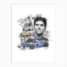 Damon Hill 1 Art Print