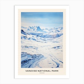 Vanoise National Park France 3 Poster Art Print