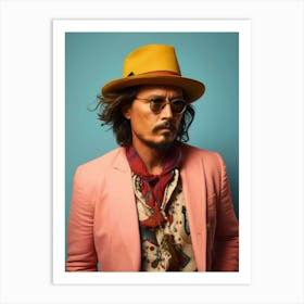 Johnny Depp 2 Art Print