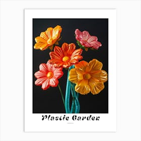 Bright Inflatable Flowers Poster Marigold 2 Art Print