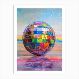 Disco Ball 15 Art Print