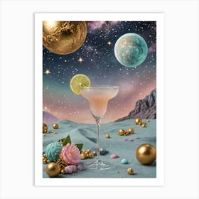 Space Margarita Art Print