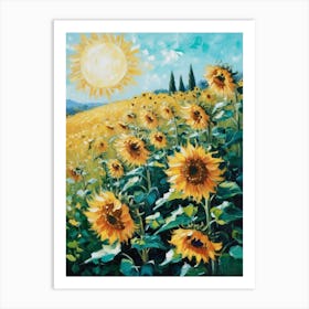 Sunflowers 8 Art Print