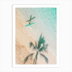 Aerial Beach Photography Art Print