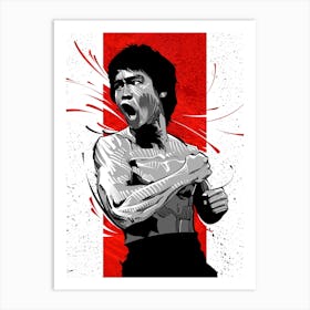 Bruce Lee II Art Print
