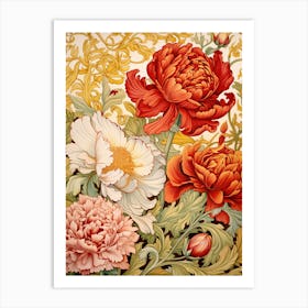 Peonies 38 Art Print