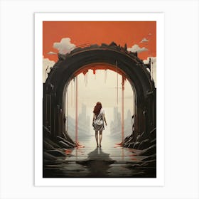 'The Archway' art print Art Print