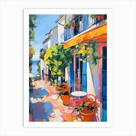 Marbella Spain 8 Fauvist Painting Art Print