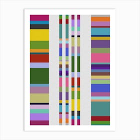 Striped Pattern Art Print