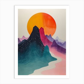 'Sunrise' 111 Art Print