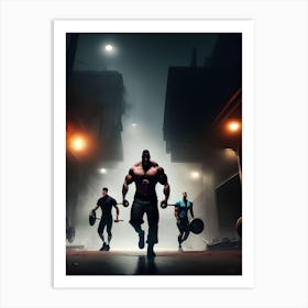 Street Scene Art Print