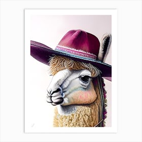 HatOnAlpaca Art Print