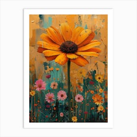 Dahlia Art Print