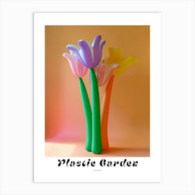 Dreamy Inflatable Flowers Poster Cyclamen 4 Art Print
